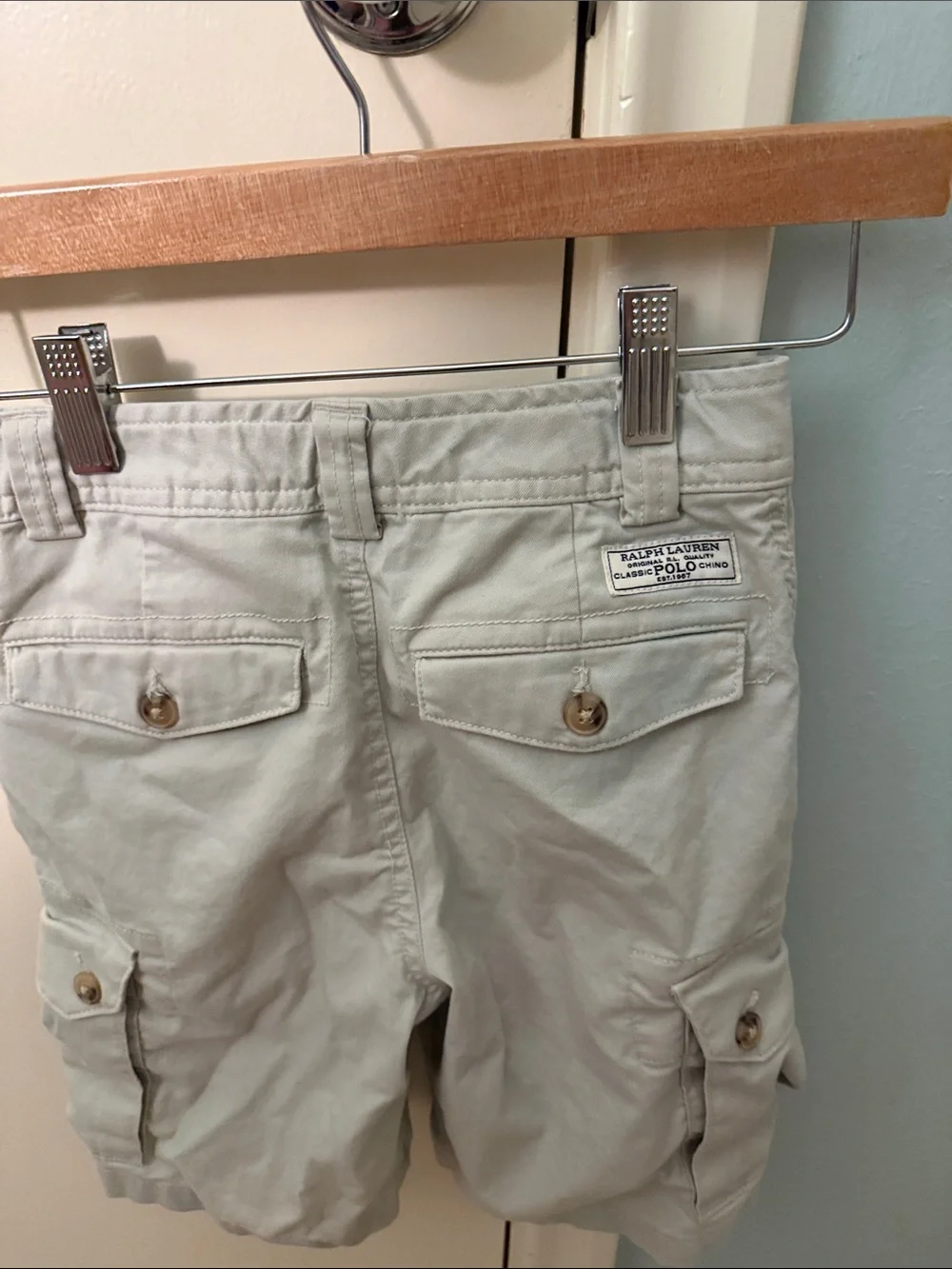 Ralph Lauren Light Khaki Cargo Shorts